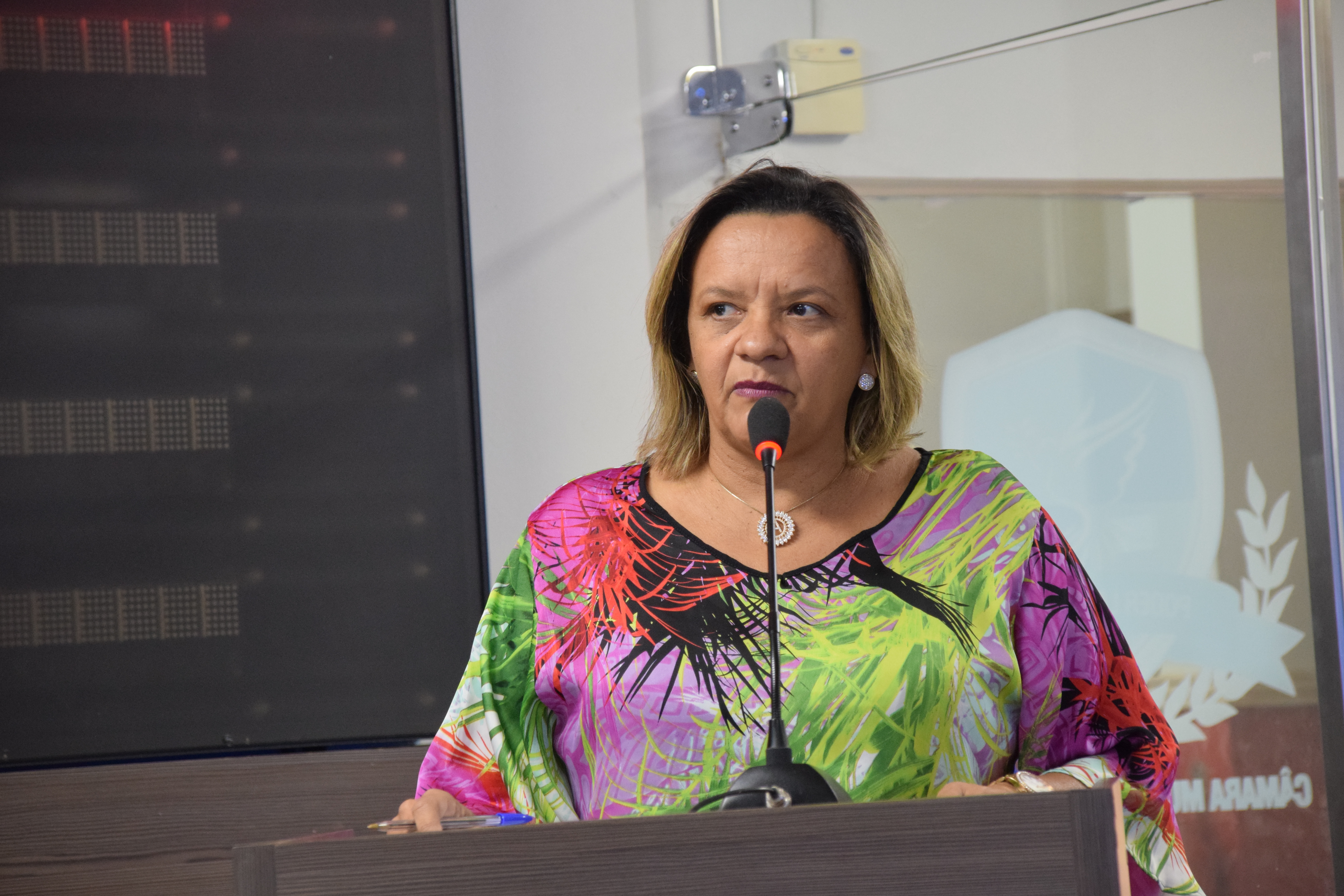 Aline Couto agradece apoio do poder executivo