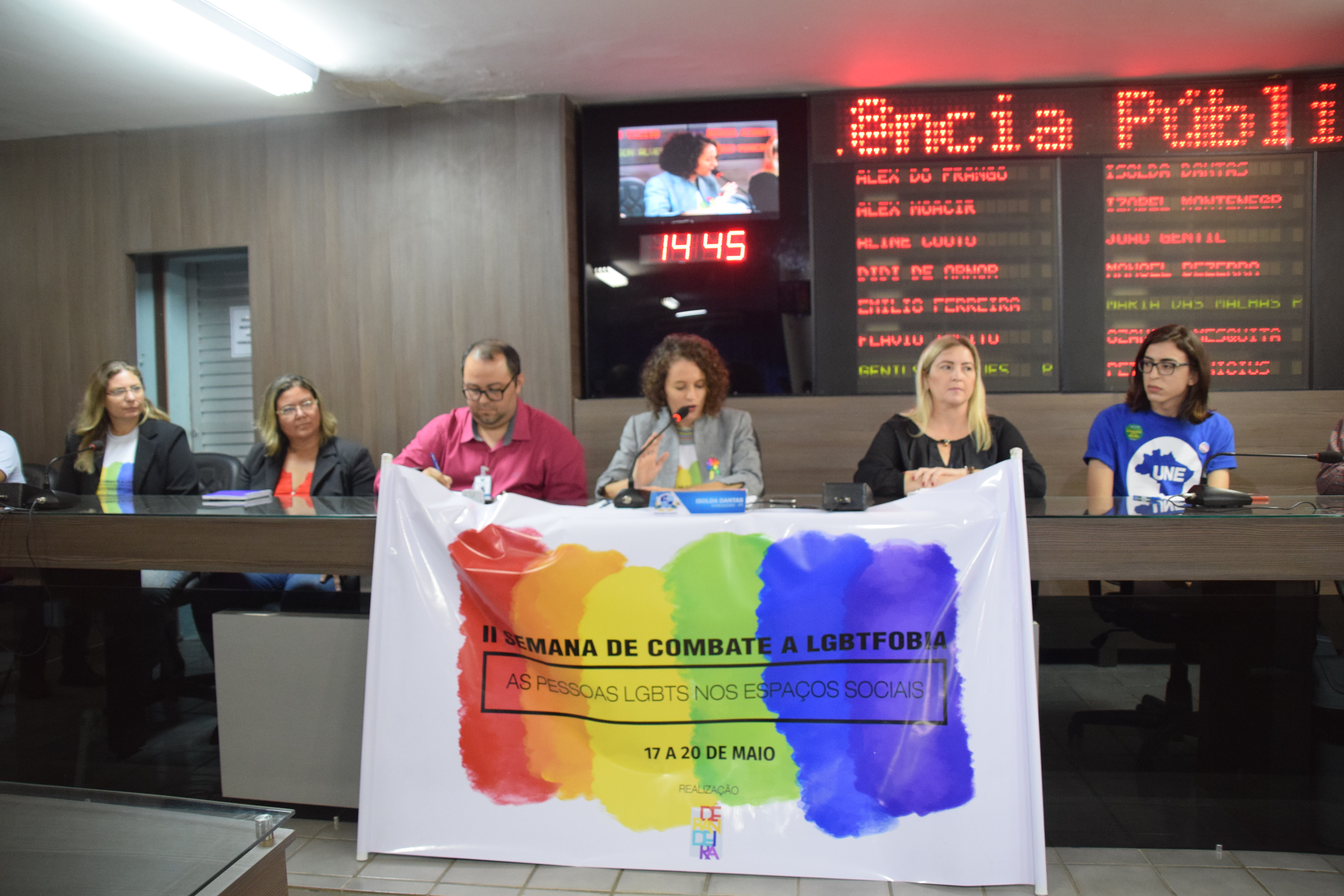 Câmara promove audiência pública contra LGBTfobia