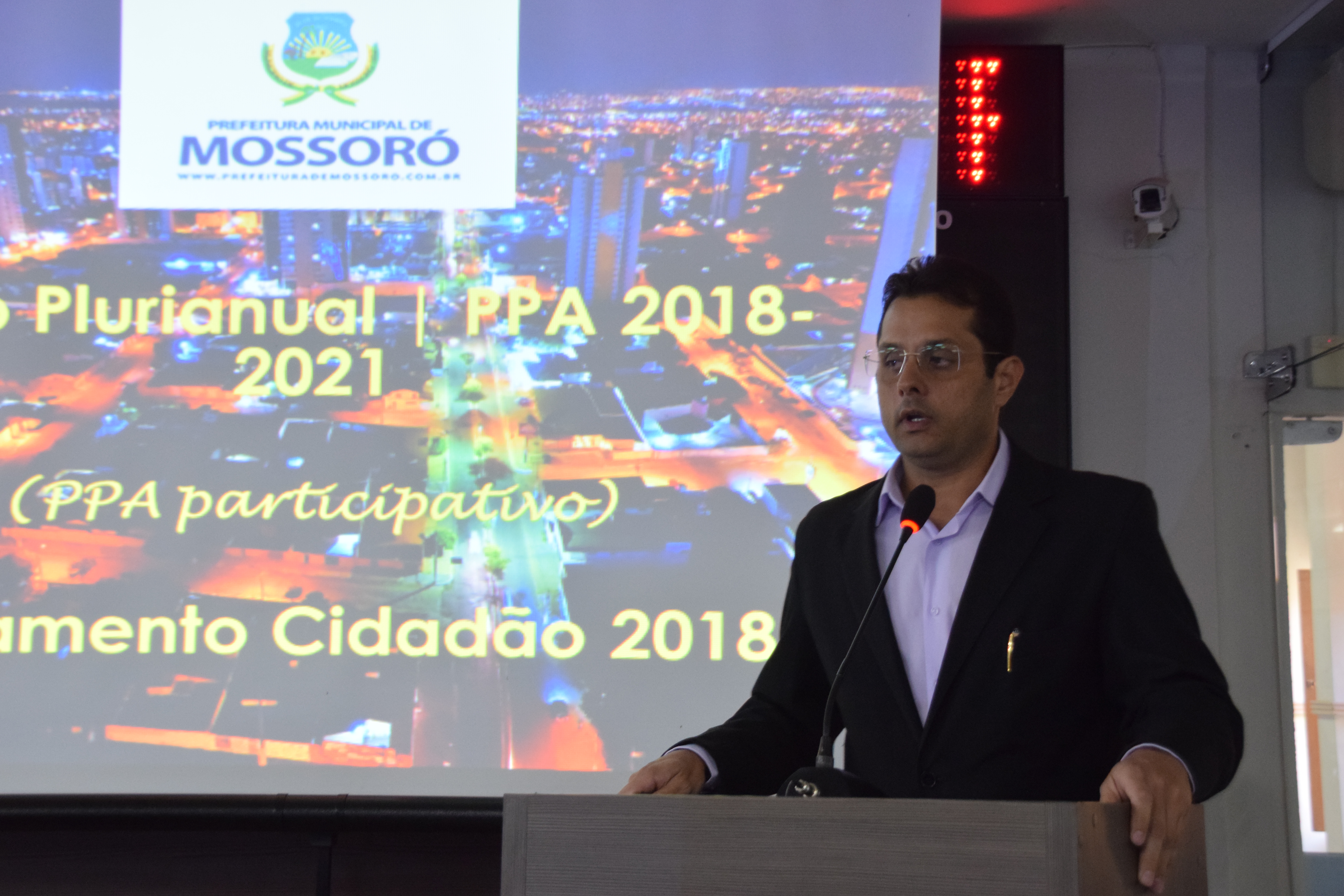 Câmara realiza audiência para debater o PPA do município