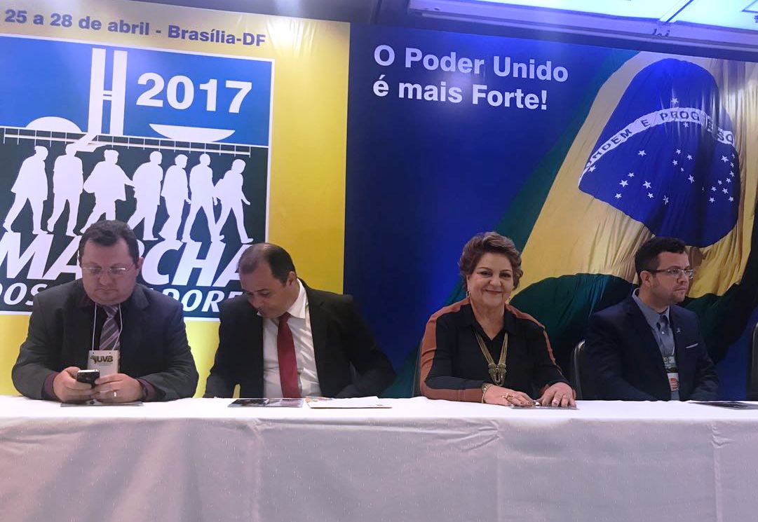 Sandra Rosado destaca em Brasília importância do vereador