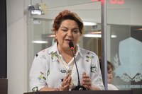 Sandra Rosado pede apoio na luta contra a violência