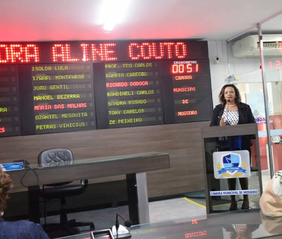 Aline Couto convida população para participar da Câmara Cidadã