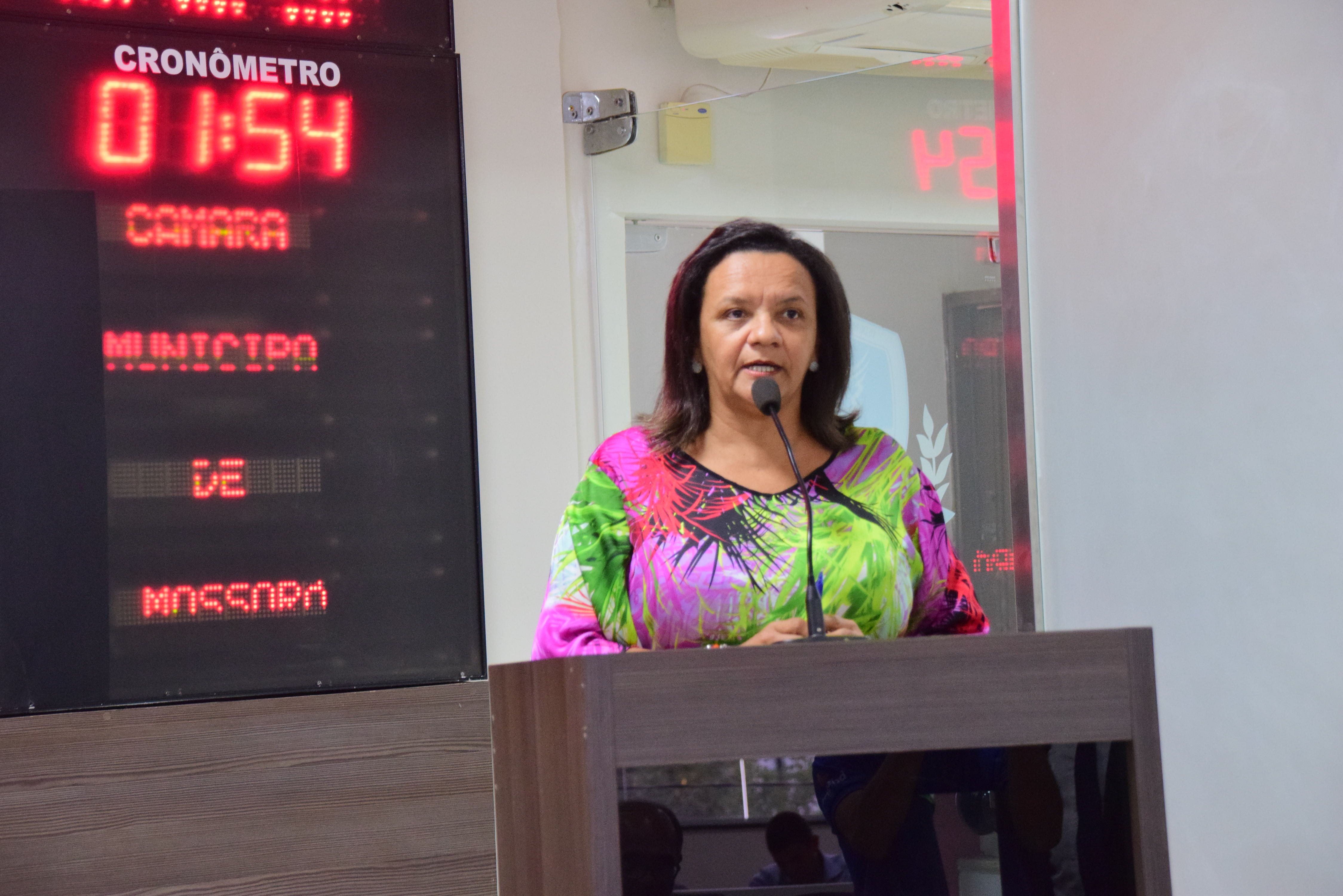 Aline Couto pede atenção para creche no Santo Antônio