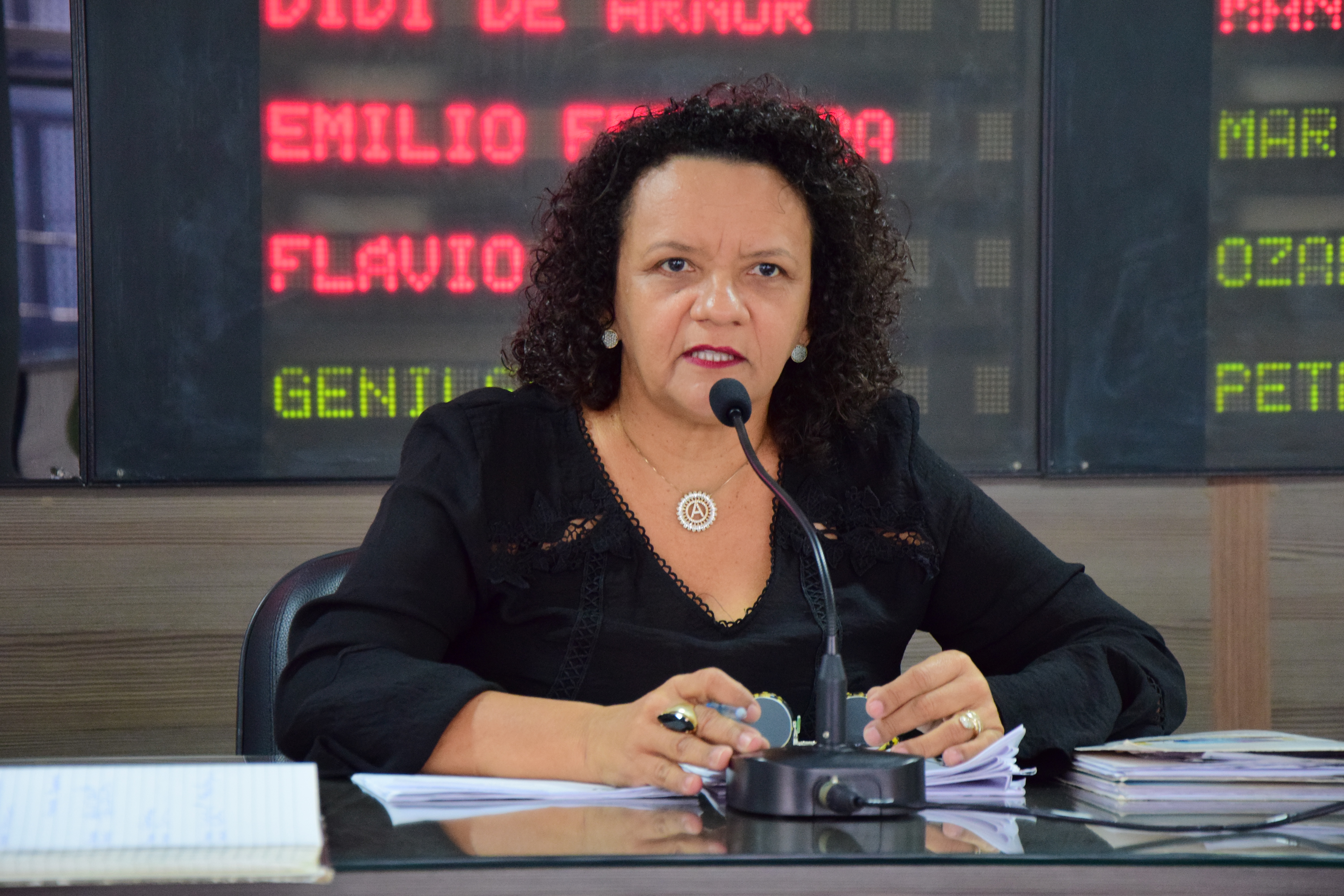 Aline Couto pede conclusão de limpeza no bairro Paredões