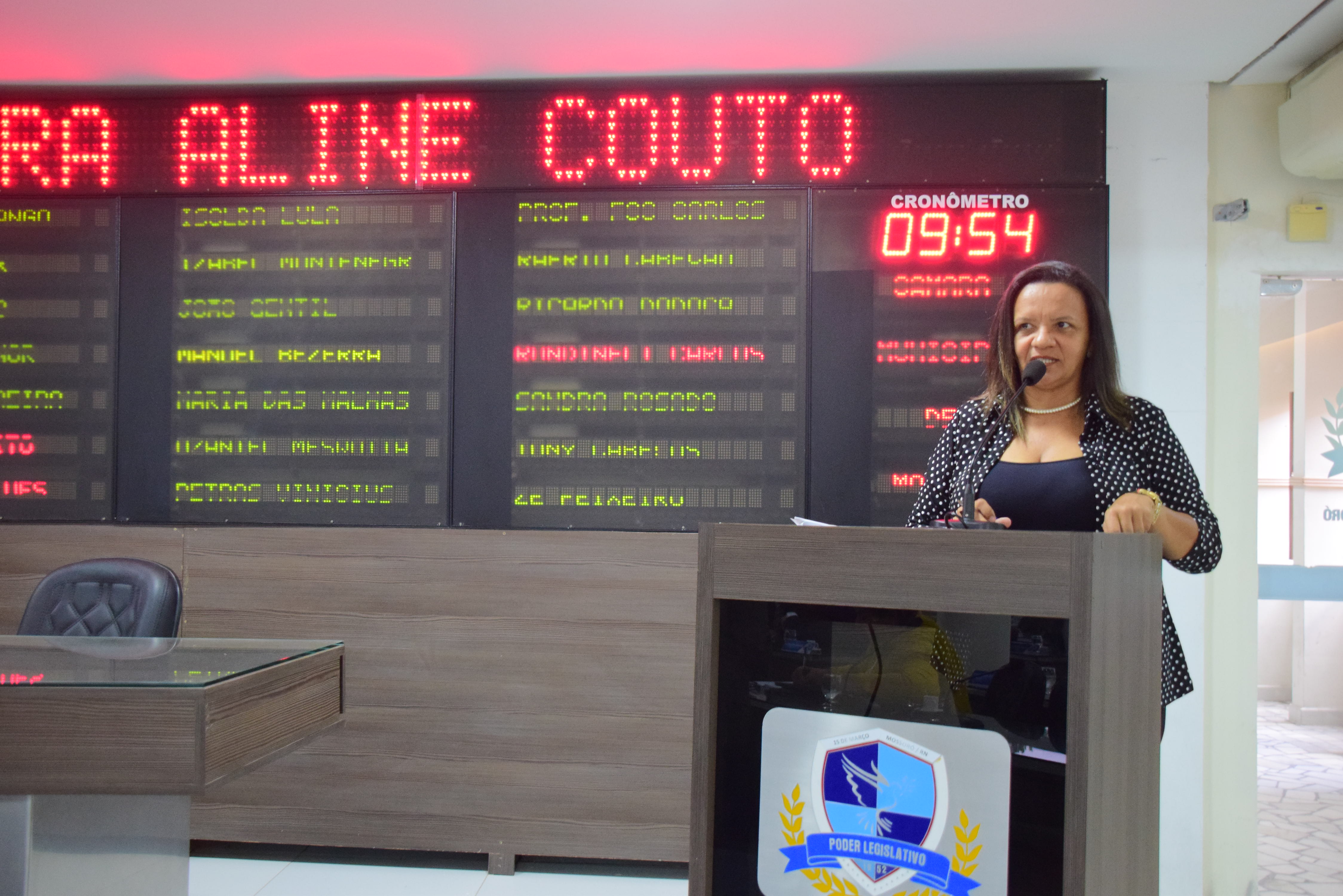 Aline Couto registra esforço para melhoria de serviços públicos