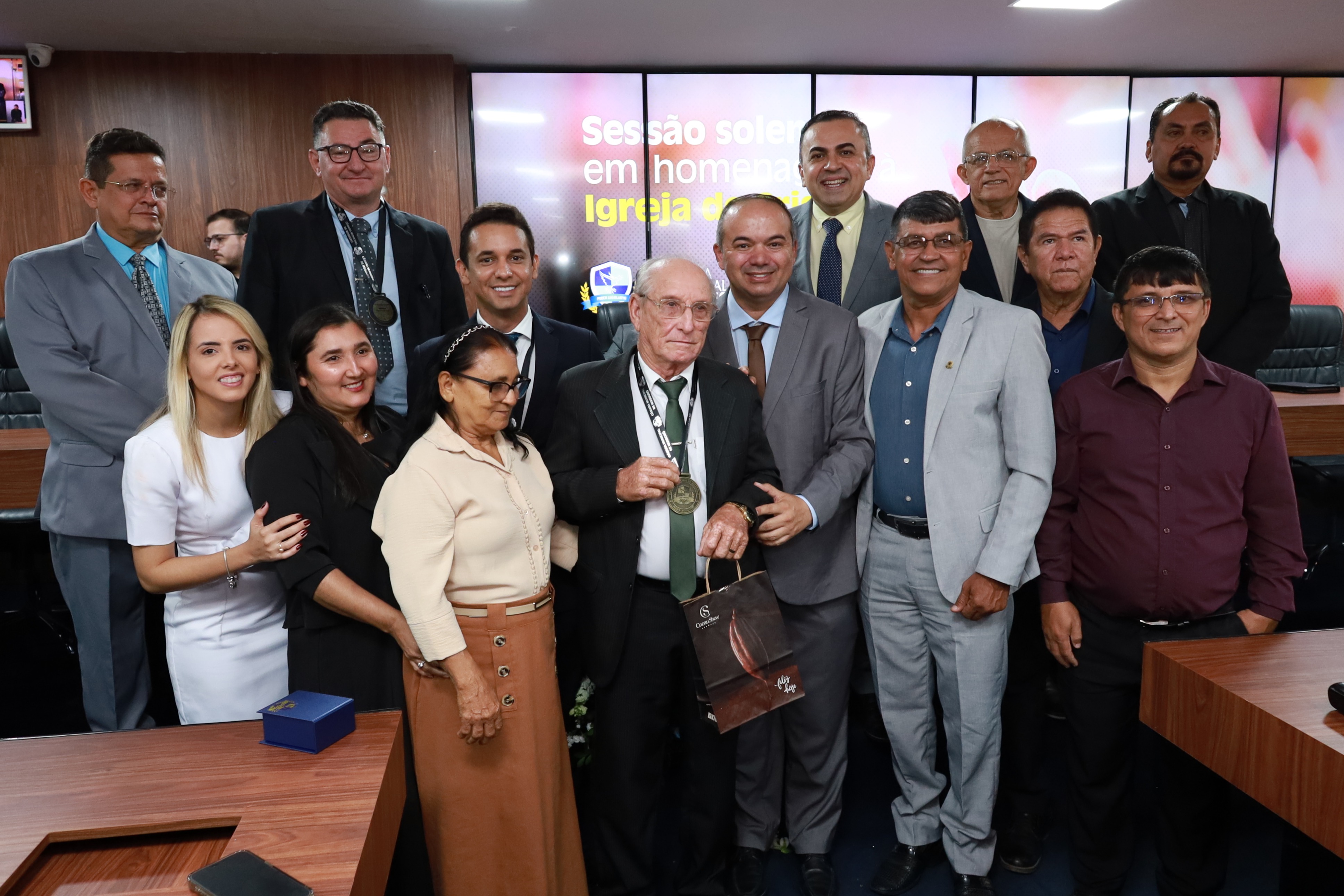 Câmara de Mossoró celebra os 93 anos da Igreja de Cristo