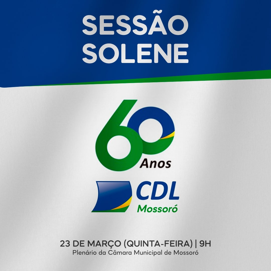 Câmara faz homenagem aos 60 anos de história da CDL