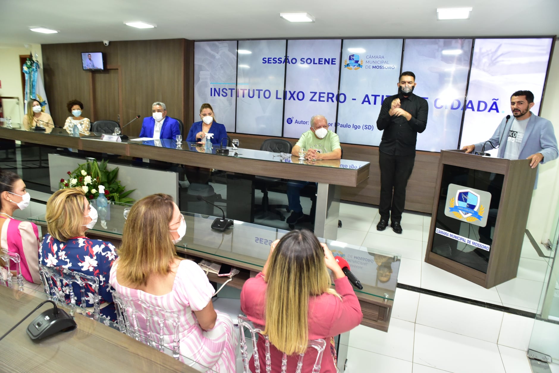 Câmara realiza sessão solene para homenagear entidades que desenvolvem ações de preservação ao meio ambiente