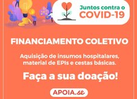 Covid-19: Câmara apoia campanha para compra insumos