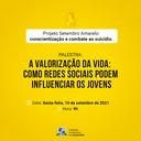 Fundação Aldenor Nogueira e Câmara promovem palestra sobre Setembro Amarelo