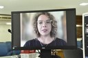 Larissa pede apoio a Projeto que pode beneficiar artistas mossoroenses   