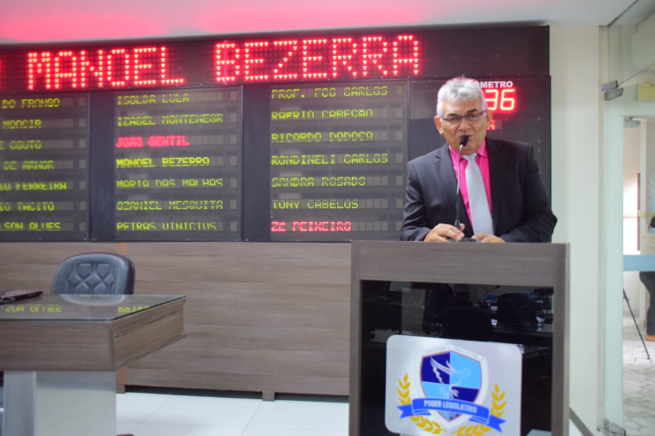 Manoel Bezerra narra dificuldades para sobrevivência na zona rural