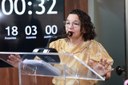 Marleide Cunha aborda condições de trabalho de servidores municipais em Mossoró