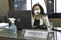 Marleide enaltece trabalho do Rotaract, defende enfermagem e vacinação