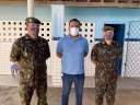 Paulo Igo aplaude Tiro de Guerra por campanha solidária