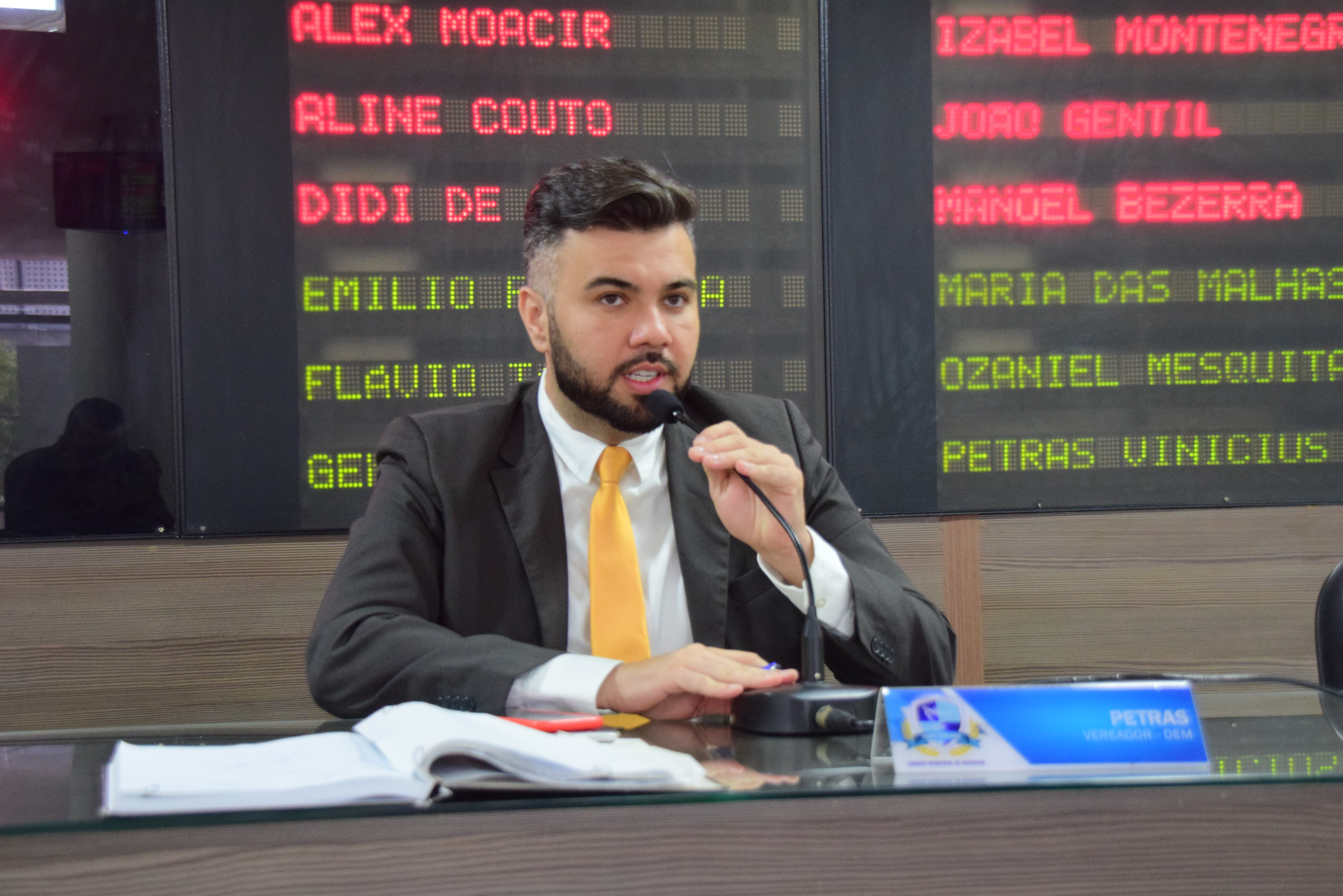 Petras é eleito Vereador do Ano 2018 em Mossoró