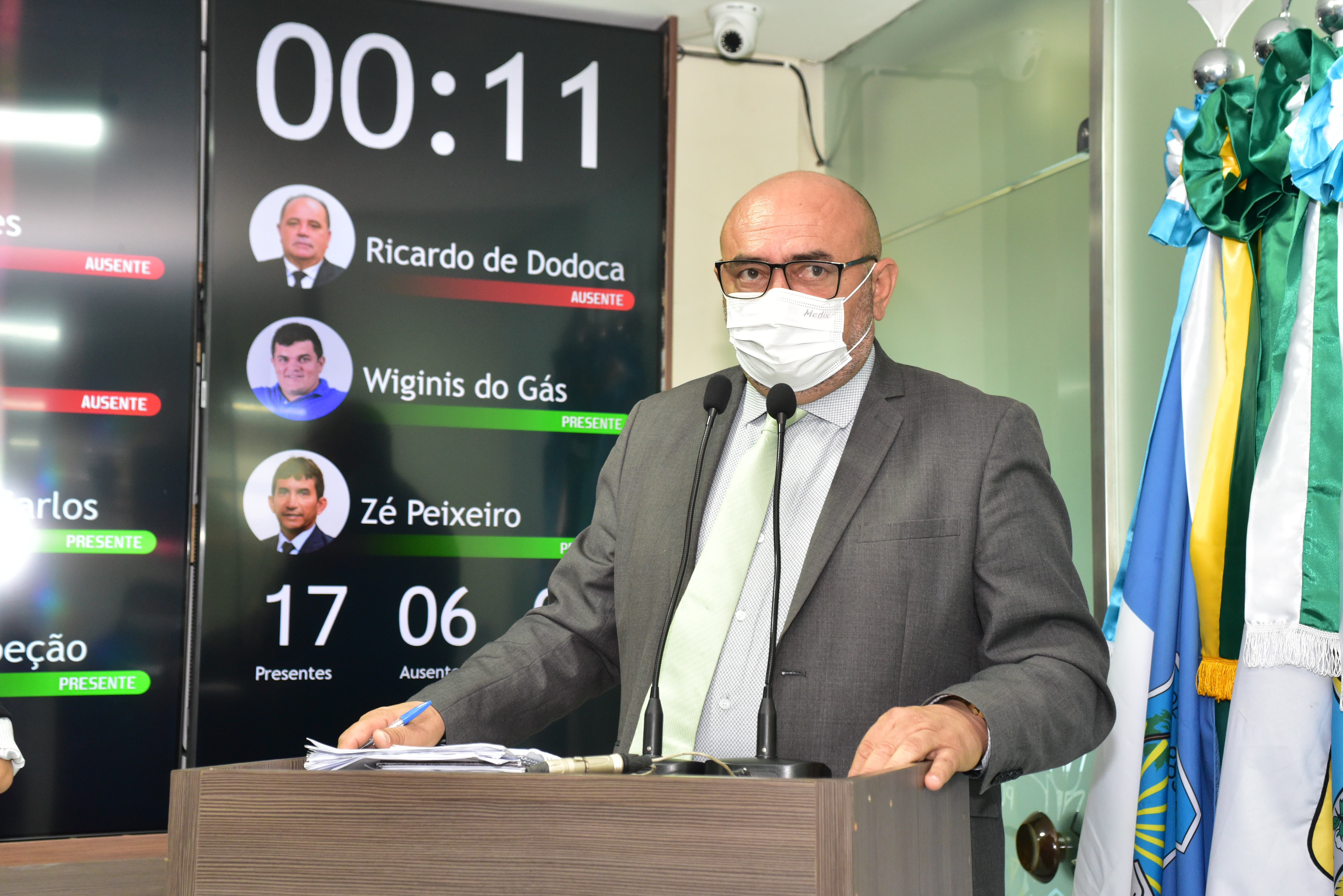 Raério Araújo comenta visita de ministro e faz reivindicação a governadora