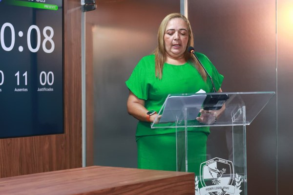 Representante da Associação de Moradores do Conjunto Odete Rosado cobra melhorias para o bairro na Tribuna Popular