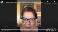 Sandra Rosado propõe mobilização contra fake news