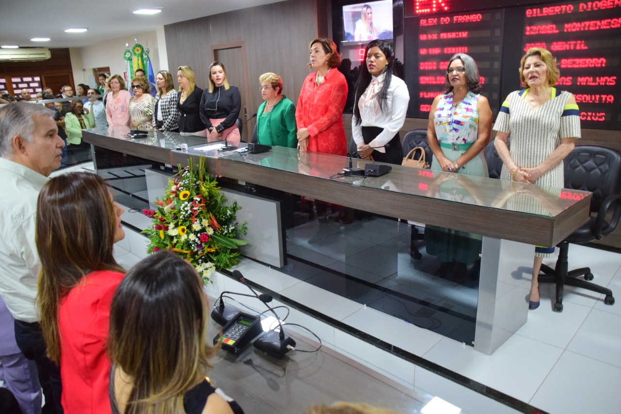 Solenidade na Câmara alerta para violência contra mulher