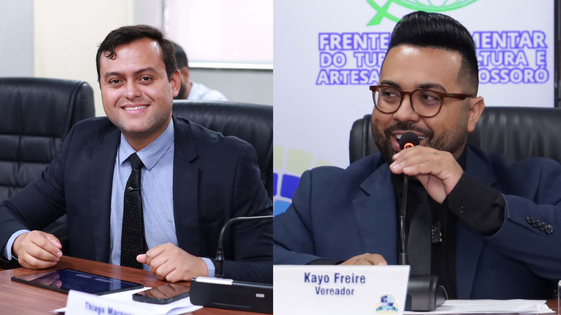 Thiago Marques e Kayo Freire são eleitos vereadores do ano