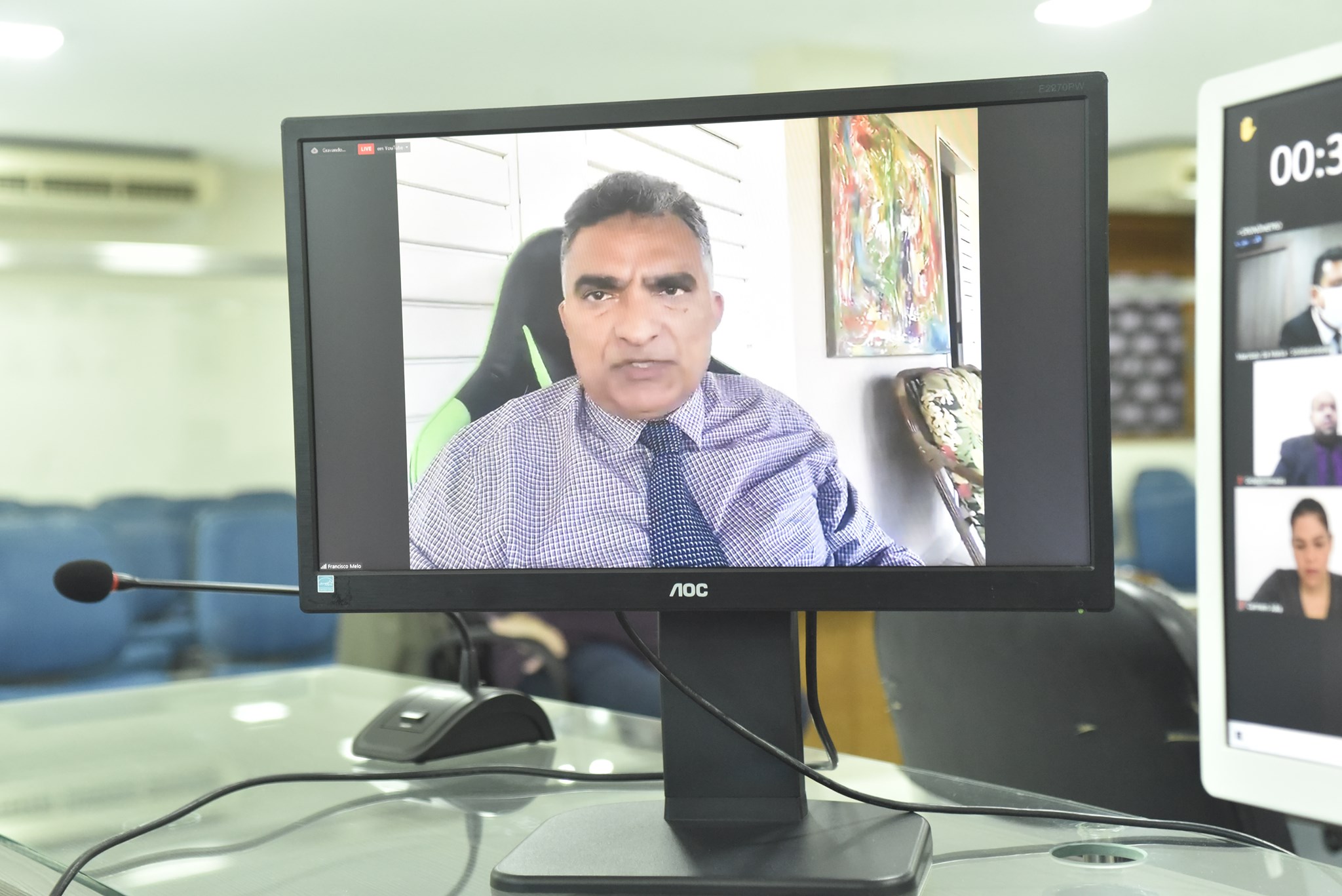 Vereador Francisco Carlos defende transparência no processo de vacinação 