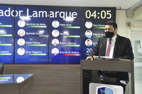 Vereador Lamarque debate Projetos de Lei na Câmara