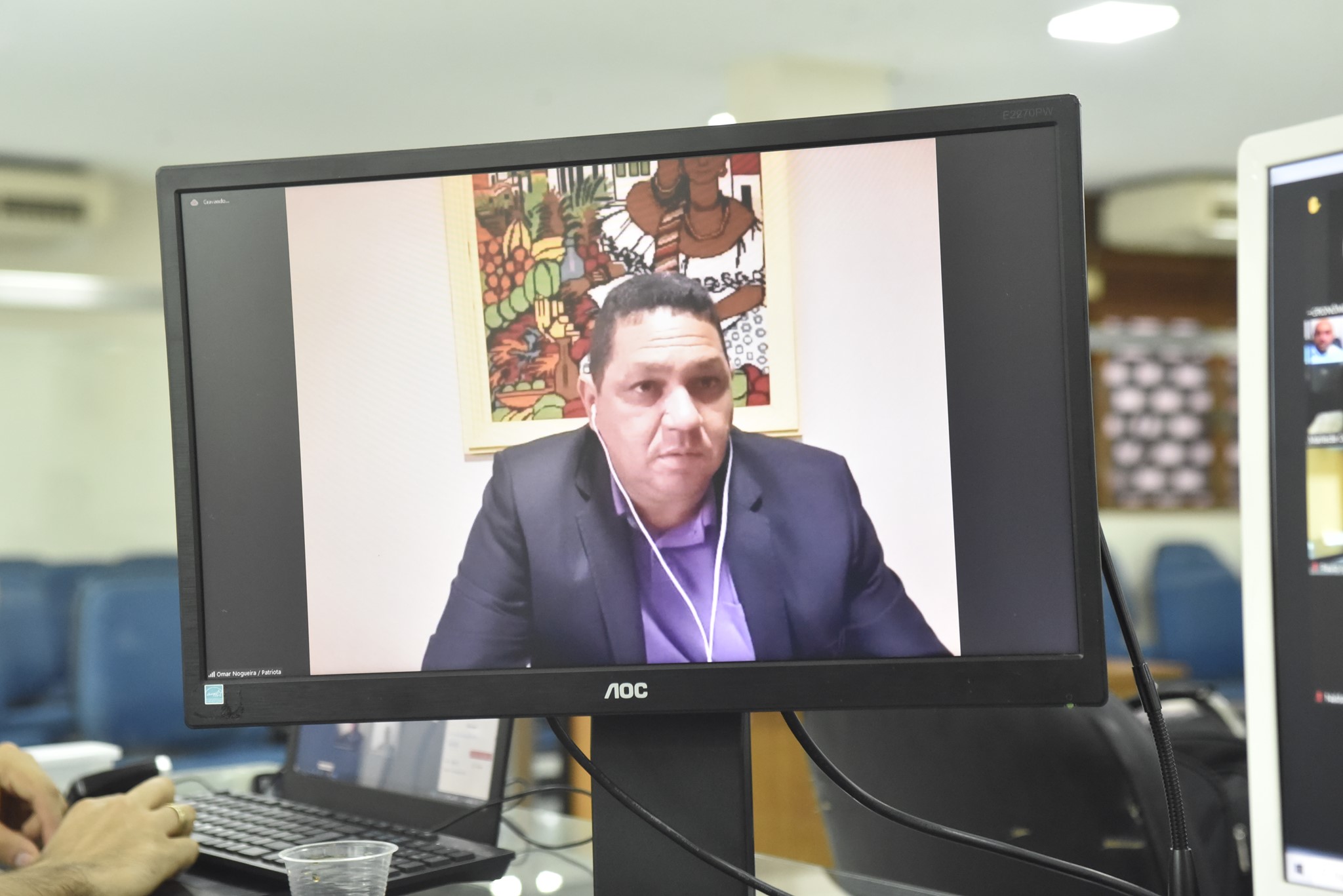 Vereador Omar Nogueira destaca obras de drenagem no bairro Paredões