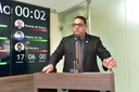 Vereador Omar Nogueira fala em nome dos feirantes do vuco-vuco