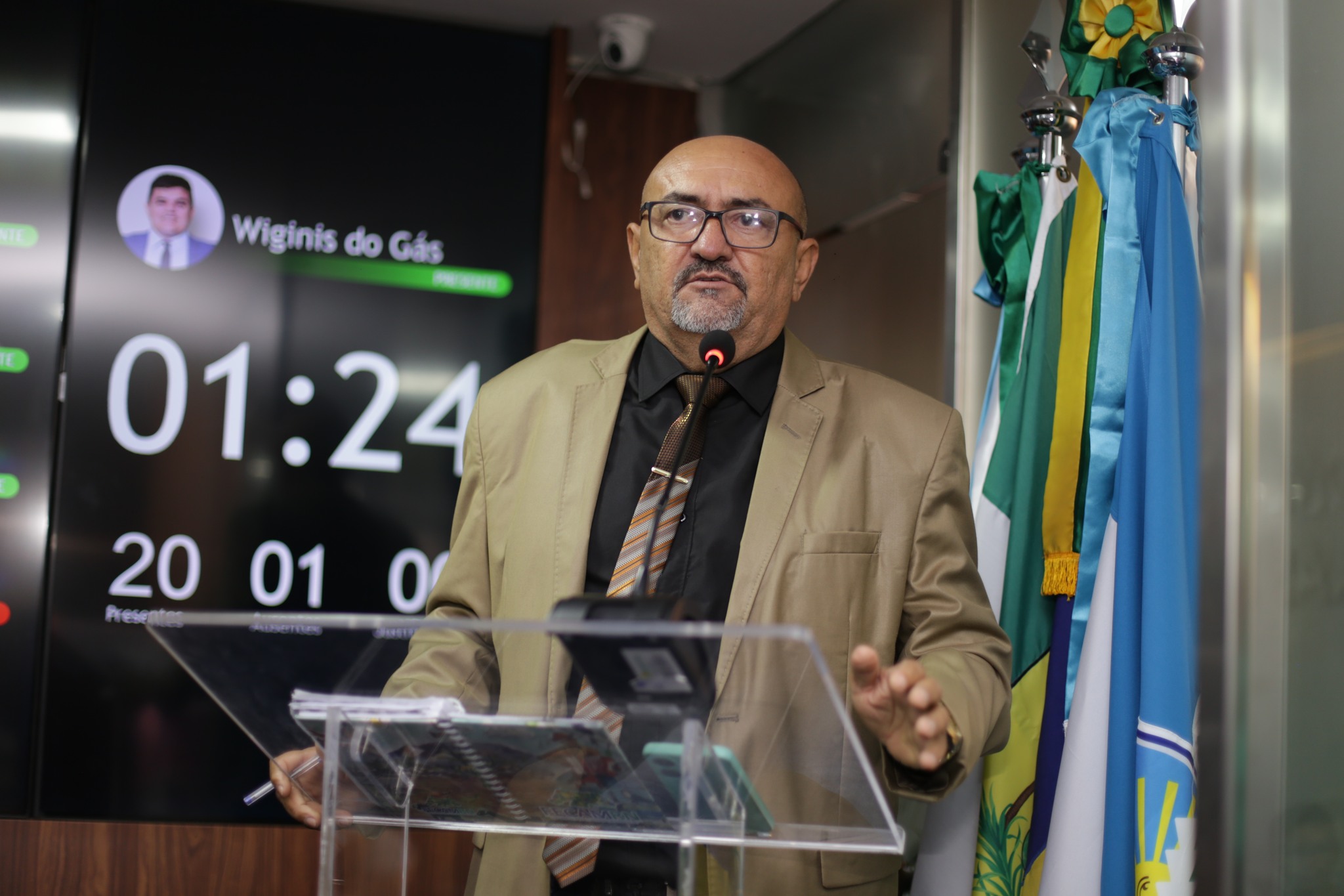 Vereador Raério Cabeção critica gestão dos Correios e falta de água em bairros de Mossoró