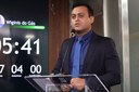 Vereador Thiago Marques propõe novos projetos e destaca avanço na construção do novo Nogueirão