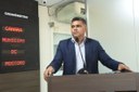 Vereador Tony Cabelos faz discurso de despedida e diz que continua na vida pública