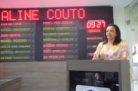 Vereadora Aline Couto critica interdição de escola pública 