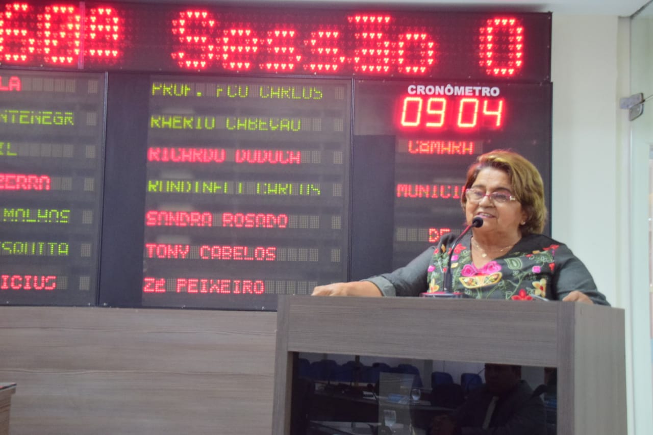 Vereadora Maria das Malhas cobra mais atenção com segurança 