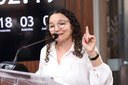 Vereadora Marleide Cunha comemora prisão domiciliar de Bolsonaro 
