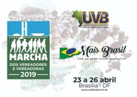 Vereadores participam de Marcha nacional em Brasília